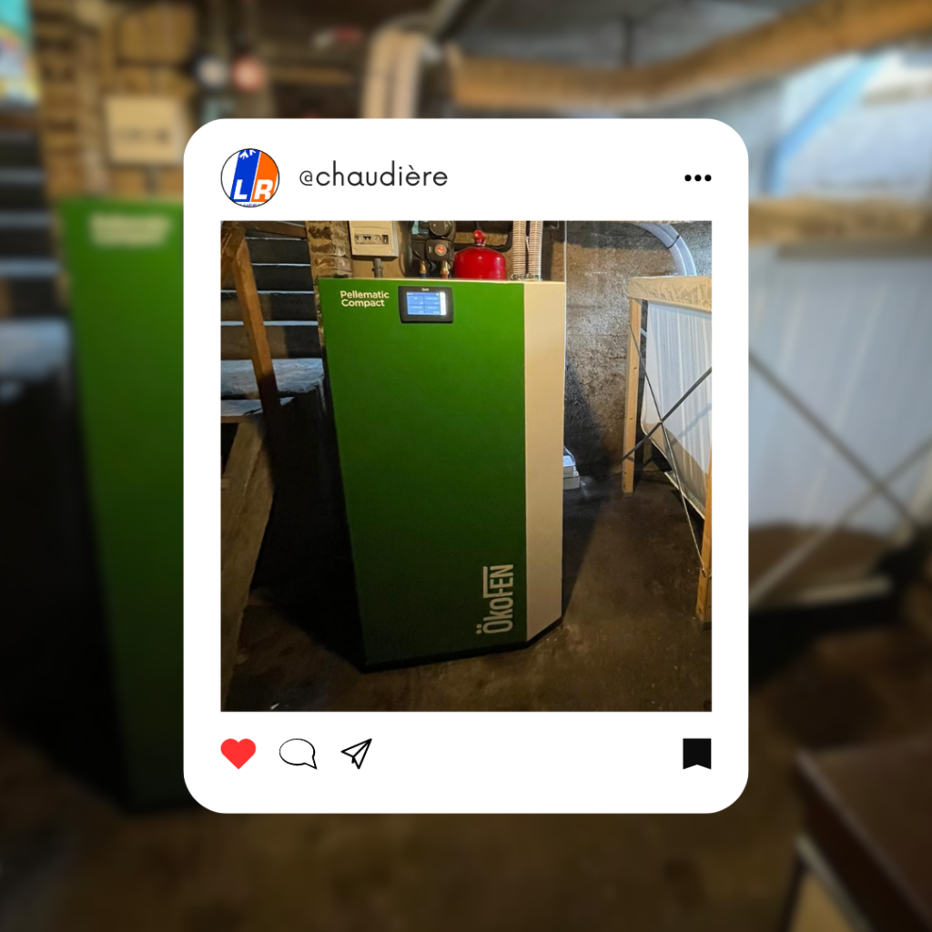 Remplacement d'une ancienne chaudière par un modèle à bois